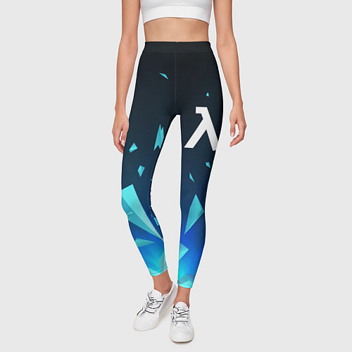 Женские легинсы Half-Life взрыв частиц / 3D-принт – фото 3