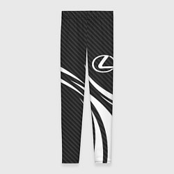 Леггинсы женские Lexus - carbon line, цвет: 3D-принт
