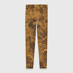 Леггинсы женские Текстура золота, цвет: 3D-принт