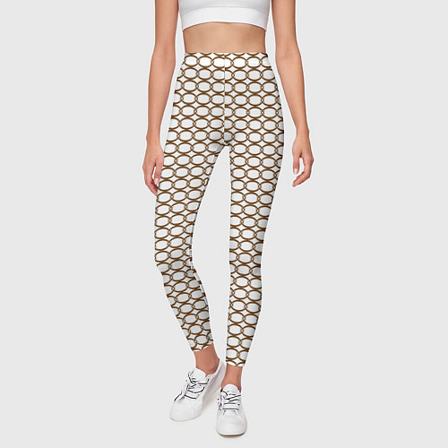 Женские легинсы Цепь дуги / 3D-принт – фото 3