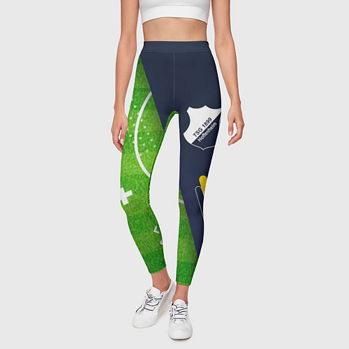 Женские легинсы Hoffenheim football field / 3D-принт – фото 3