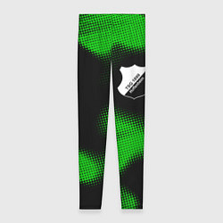 Леггинсы женские Hoffenheim sport halftone, цвет: 3D-принт