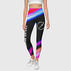 Леггинсы женские Akame ga Kill speed anime lights, цвет: 3D-принт — фото 2