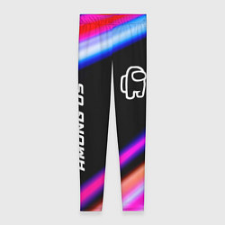 Леггинсы женские Among Us speed game lights, цвет: 3D-принт