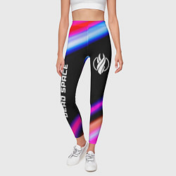 Леггинсы женские Dead Space speed game lights, цвет: 3D-принт — фото 2