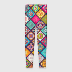 Леггинсы женские Этника стайл, цвет: 3D-принт