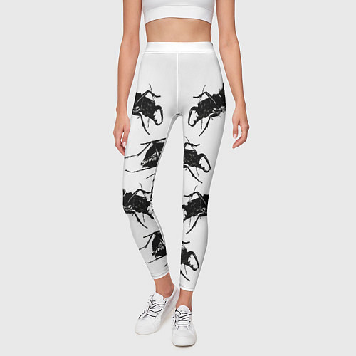 Женские легинсы Mezzanine / 3D-принт – фото 3