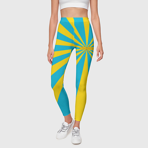 Женские легинсы Воздушно-космические силы / 3D-принт – фото 3