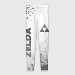 Леггинсы женские Zelda - white gradient вертикально, цвет: 3D-принт
