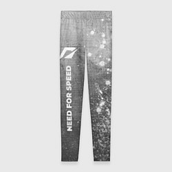 Леггинсы женские Need for Speed - grey gradient по-вертикали, цвет: 3D-принт