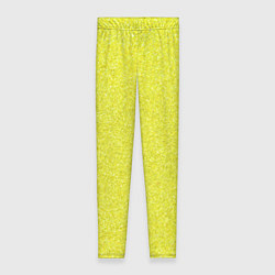 Леггинсы женские Ярко салатный блеск, цвет: 3D-принт