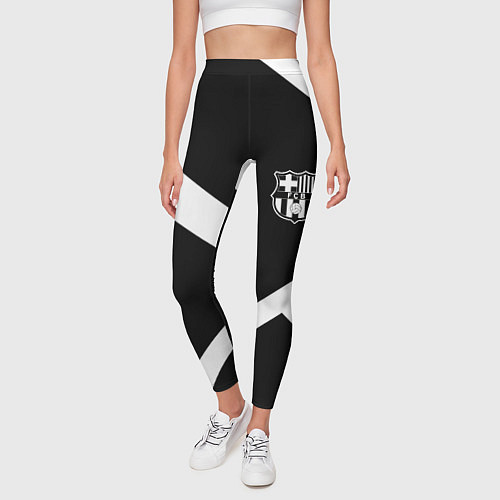 Женские легинсы Barcelona geometry / 3D-принт – фото 3