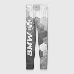 Леггинсы женские BMW - grey gradient по-вертикали, цвет: 3D-принт