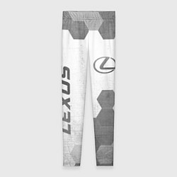 Леггинсы женские Lexus - white gradient вертикально, цвет: 3D-принт