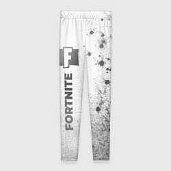 Леггинсы женские Fortnite - white gradient по-вертикали, цвет: 3D-принт