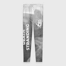 Леггинсы женские Death Stranding - grey gradient вертикально, цвет: 3D-принт