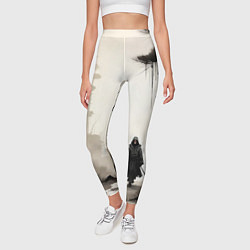 Леггинсы женские Путник, цвет: 3D-принт — фото 2