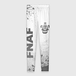 Леггинсы женские FNAF - white gradient вертикально, цвет: 3D-принт