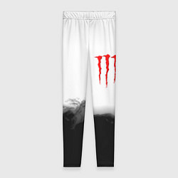 Леггинсы женские Monster energy splash smoke, цвет: 3D-принт