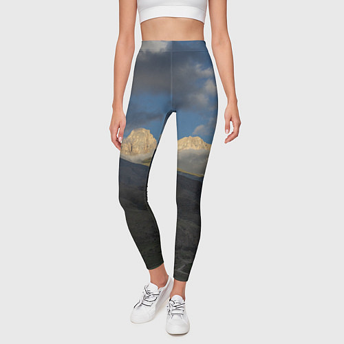 Женские легинсы Массив Метеген / 3D-принт – фото 3