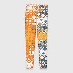 Женские легинсы Геометрические разводы