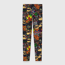 Леггинсы женские Paw, цвет: 3D-принт