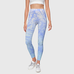 Леггинсы женские В инее, цвет: 3D-принт — фото 2