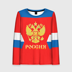 Женский лонгслив Сборная РФ: #8 OVECHKIN