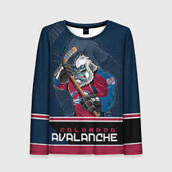 Женский лонгслив Colorado Avalanche