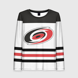 Лонгслив женский Carolina Hurricanes, цвет: 3D-принт