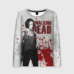 Лонгслив женский Walking Dead: Maggie Green, цвет: 3D-принт