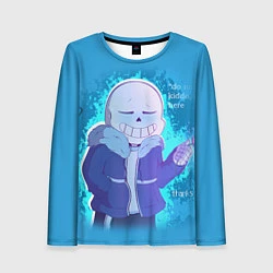 Лонгслив женский Winter Sans, цвет: 3D-принт