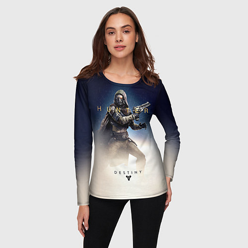 Женский лонгслив Destiny: Hunter / 3D-принт – фото 3