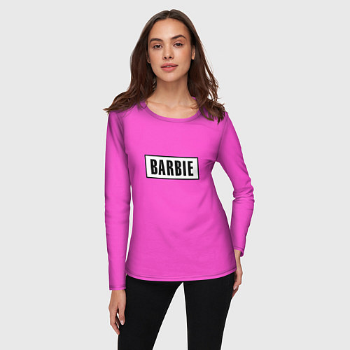 Женский лонгслив Barbie / 3D-принт – фото 3