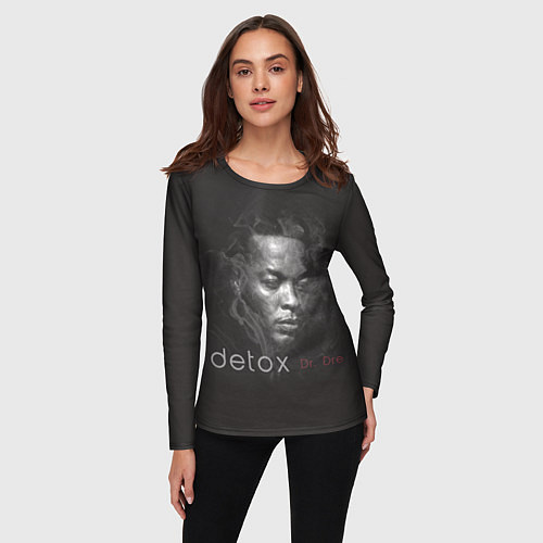 Женский лонгслив Dr. Dre: Detox / 3D-принт – фото 3