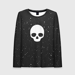 Лонгслив женский Black Milk Skull Classic, цвет: 3D-принт