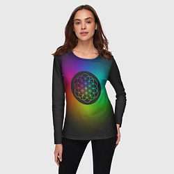 Лонгслив женский Coldplay Colour, цвет: 3D-принт — фото 2