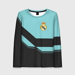 Лонгслив женский Real Madrid 2018 1, цвет: 3D-принт