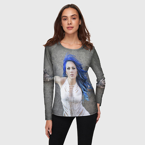 Женский лонгслив Arch Enemy: Alissa White-Gluz / 3D-принт – фото 3