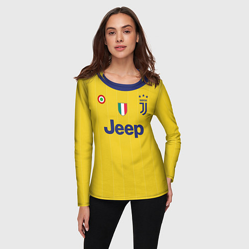 Женский лонгслив Juventus FC: Dybala Guest 17/18 / 3D-принт – фото 3