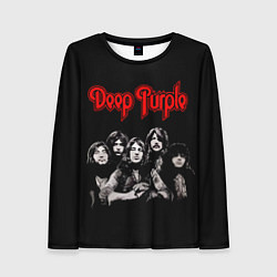 Лонгслив женский Deep Purple, цвет: 3D-принт