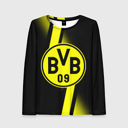 Лонгслив женский FC Borussia Dortmund: Storm, цвет: 3D-принт