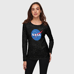Лонгслив женский NASA: Endless Space, цвет: 3D-принт — фото 2