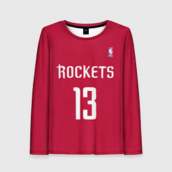 Лонгслив женский Rockets: Houston 13, цвет: 3D-принт