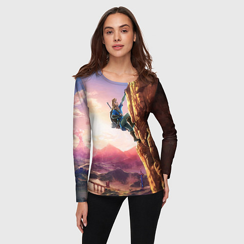 Женский лонгслив Zelda Rock / 3D-принт – фото 3