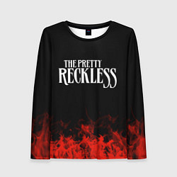 Лонгслив женский The Pretty Reckless: Red Flame, цвет: 3D-принт