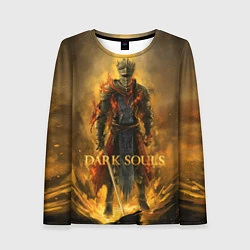 Лонгслив женский Dark Souls: Flame Knight, цвет: 3D-принт