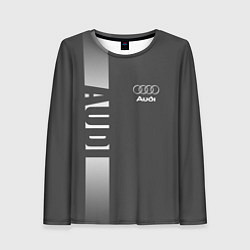 Женский лонгслив Audi: Grey Sport