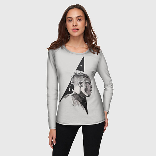 Женский лонгслив XXXtentacion / 3D-принт – фото 3