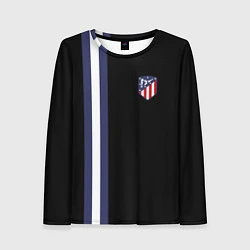 Женский лонгслив FC Atletico Madrid: Blue Line